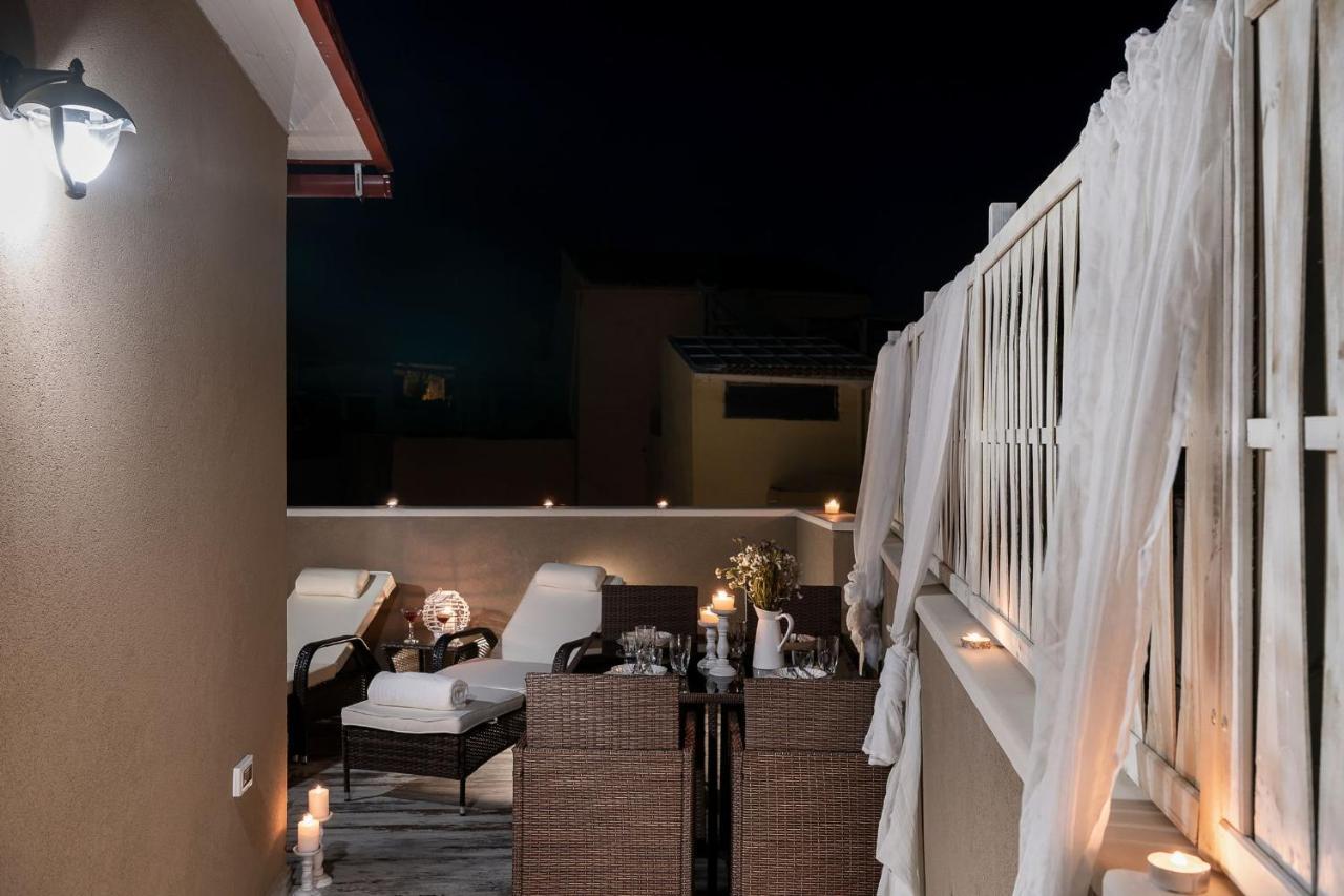 Castello Luxury Residence With Private Jacuzzi Ханья Экстерьер фото